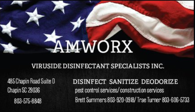 amworx virus disinfecting